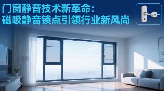 門窗著名品牌靜音技術新革命：磁吸靜音鎖點引領行業(yè)新風尚