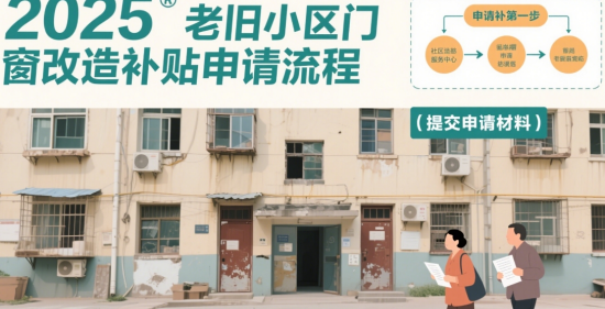 老舊小區(qū)門窗品牌改造補(bǔ)貼2025申請(qǐng)流程與省錢方案