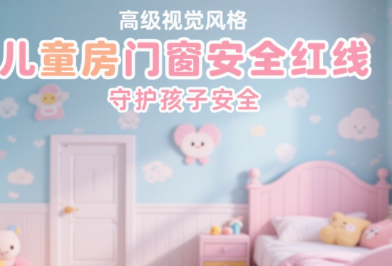 兒童房中國門窗安全紅線!這些設(shè)計被質(zhì)檢局點名