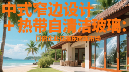 中式窄邊設(shè)計(jì)+熱帶自清潔玻璃：著名門(mén)窗品牌企業(yè)如何征服東南亞市場(chǎng)