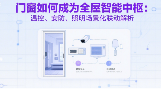 著名門窗品牌如何成為全屋智能中樞：溫控、安防、照明場景化聯(lián)動解析