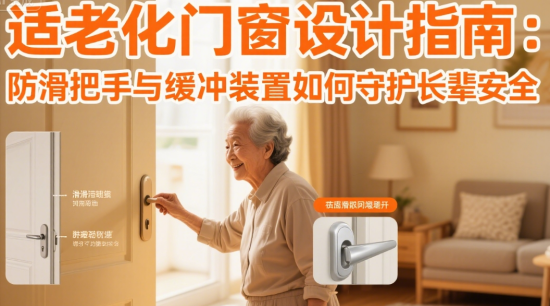 適老化著名門窗品牌設(shè)計指南：防滑把手與緩沖裝置如何守護(hù)長輩安全