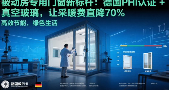 被動房專用門窗知名品牌新標(biāo)桿：德國PHI認(rèn)證+真空玻璃，讓采暖費(fèi)直降70%