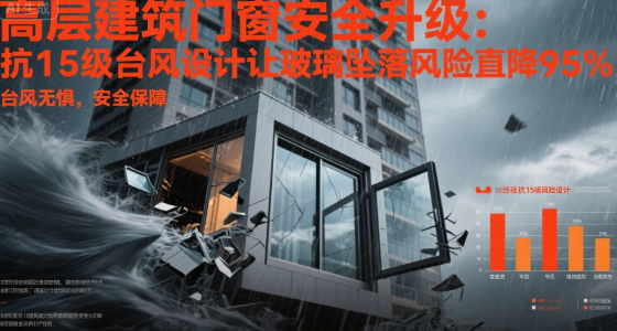 高層建筑門(mén)窗知名品牌安全升級(jí)：抗15級(jí)臺(tái)風(fēng)設(shè)計(jì)讓玻璃墜落風(fēng)險(xiǎn)直降95%
