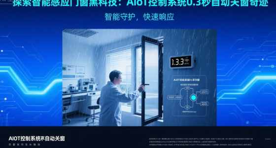 探索智能感應(yīng)門(mén)窗知名品牌黑科技：AIoT控制系統(tǒng)0.3秒自動(dòng)關(guān)窗奇跡